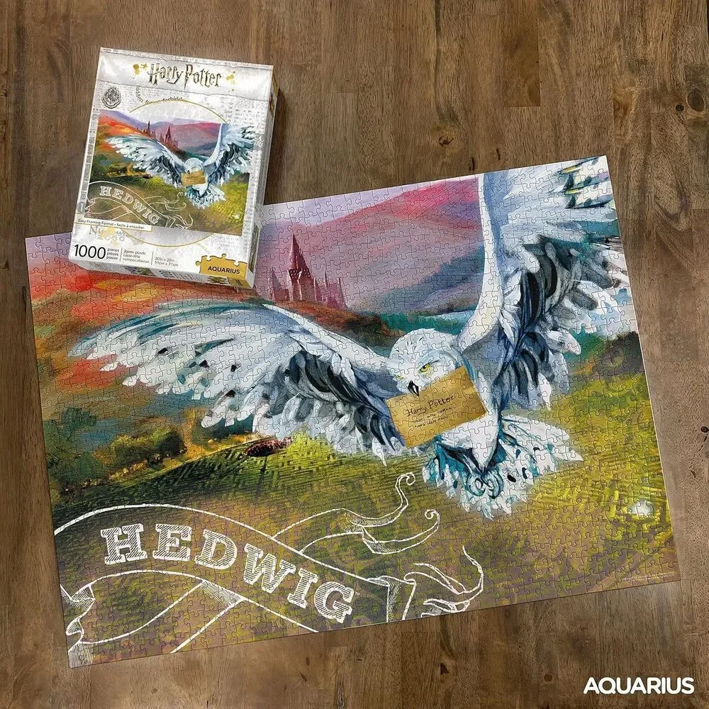 AQUARIUS Harry Potter Puzzle Hedwig 1000 Piece Official Licensed - 20x28 Inches